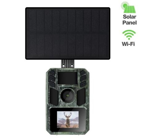 EVOLVEO StrongVision Solar WiFi, fotopast s Aplikací WiFi a solárním panelem