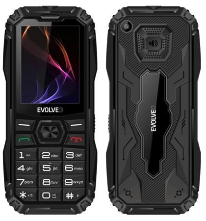 EVOLVEO MaxPhone A1, tlačítkový Dual SIM telefon, černý