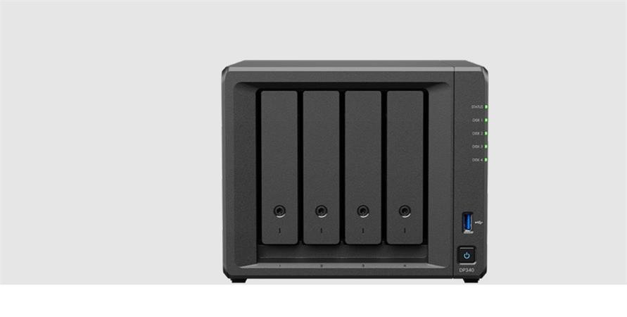 Synology ActiveProtect zařízení DP340, 4x8TB, 2x400GB SSD, 1x10Gb LAN