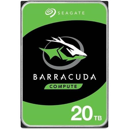 Seagate BarraCuda 3.5" HDD, 20TB, 3.5", SATAIII, 512MB cache, 7.200RPM