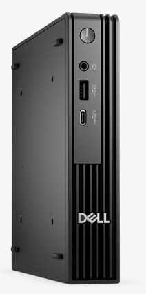DELL Pro Micro QCM1250 Core Ultra 5 235T/8GB/512GB SSD/keyboard+mouse/W11P/3Y ProSpt/černá