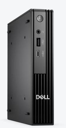 DELL Pro Micro QCM1250 i7 14700T/8GB/512GB SSD/keyboard+mouse/W11P/3Y ProSpt/černá