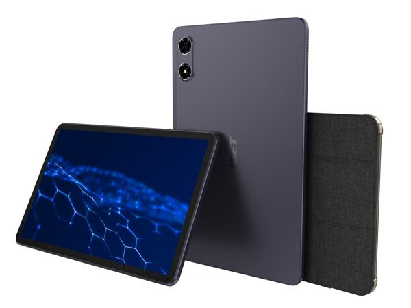 iGET SMART L43 - 12" IPS/2000x1200/Octa Core/6GB+256GB/WiFi/LTE/BT/8000mAh/Android 15/pouzdro/grafitově šedá