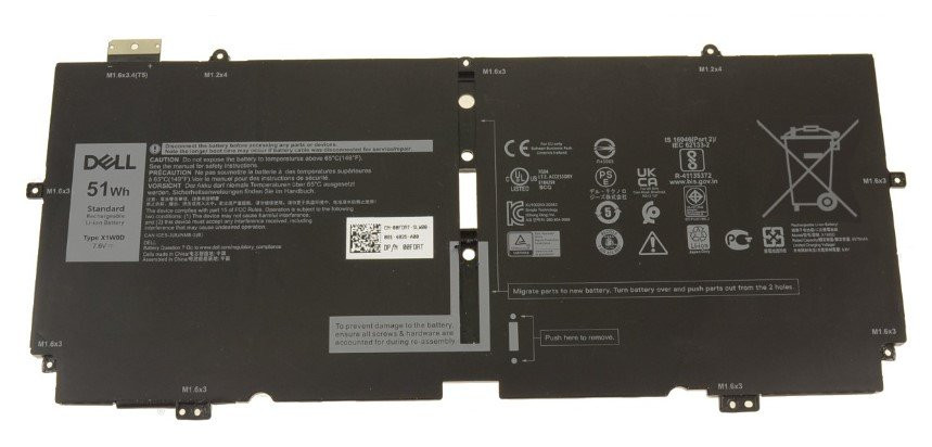 Dell Baterie 4-cell 51W/HR LI-ION pro XPS