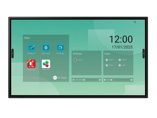 Sharp LM551 Infračervený dotykový displej 55" VA LED/3840x2160/8ms/3xHDMI/USB-C/3 x USB 3.0 /Černá