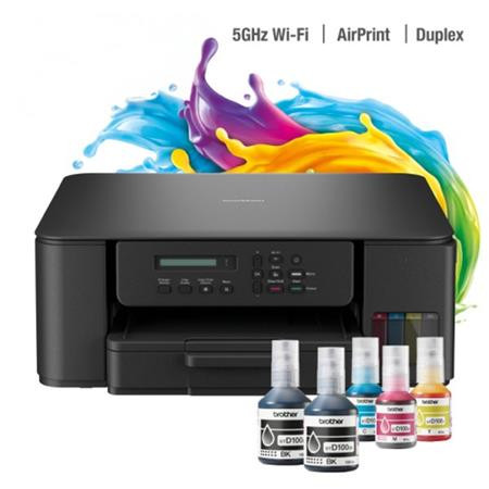 Brother DCP-T530DWYJ1 (tisk./kop./sken.) ink benefit plus, 16 stran/min, Duplex, WiFi, 128MB,  černá