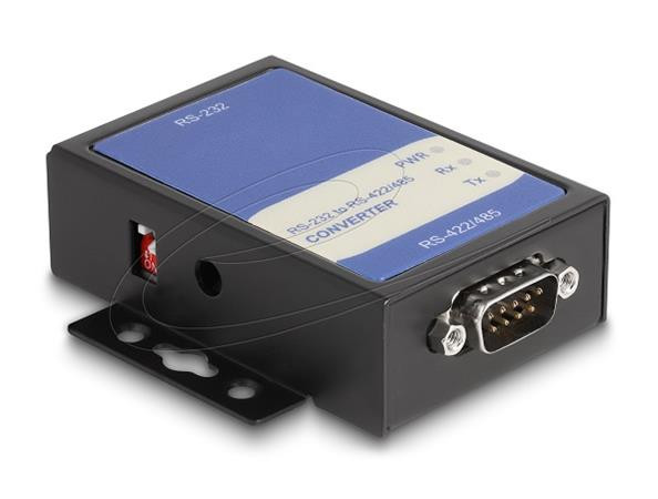 Delock Převodník 1 x RS-232 na 1 x RS-422/485 s 15 kV ESD ochranou Napájení 240 V