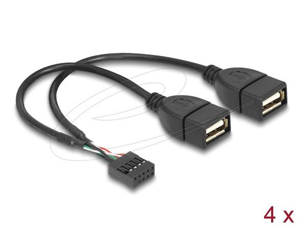 Delock 8 portový USB 2.0 Hub