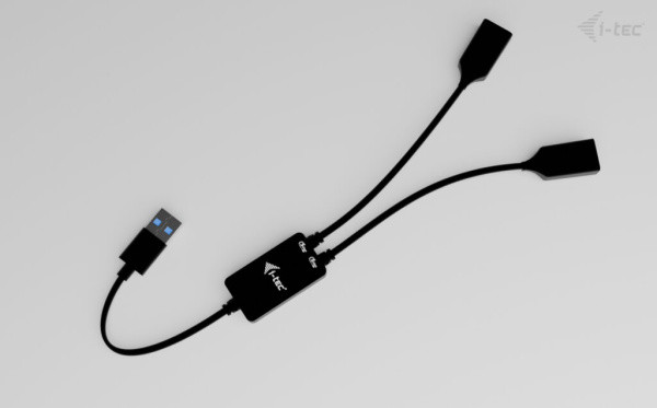 i-tec USB-A Cable HUB 2 port (2x USB-A)