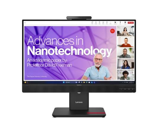 Lenovo LCD T24-4v 23,8"  IPS/16:9/1920x1080/6ms/250nits/1500:1/HDMI/DP/USB/USB-C/VGA/Repro/šedá