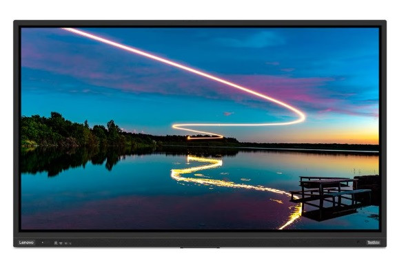 Lenovo LCD T86+Camera 86" VA Touch/16:9/3840x2160/6,5ms/400cd/m2/4000:1/5xHDMI/DP/VGA/USB/USB-C/RJ45/Repro/VESA/černý