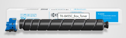 Kyocera toner TK-8455C cyan na 12 000 A4 (při 5% pokrytí), pro TASKalfa MZ2501ci