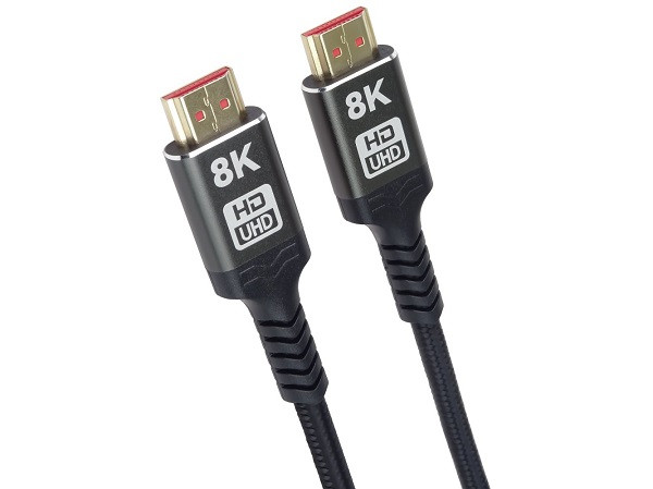 PremiumCord ULTRA HDMI 2.1 High Speed + Ethernet kabel 8K@60Hz,zlacené 9m