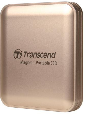 Transcend ESD420G 4TB, USB 20Gbps Type C, Externí odolný SSD disk (3D NAND flash), 2000MB/R, 2000MB/W, zlatý
