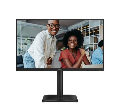 AOC LCD 24E4CV 23,8" IPS/1920x1080@120Hz/4ms/300cd/HDMI/DP/4xUSB/USB-C/USB-C dock/RJ45/Repro/Pivot/HAS/VESA