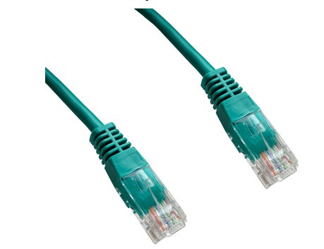 DATACOM Patch cord UTP CAT5E 5m zelený