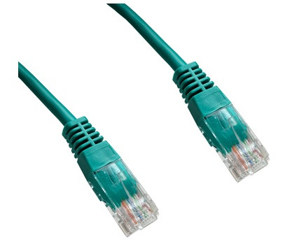 DATACOM Patch cord UTP CAT5E 7m zelený