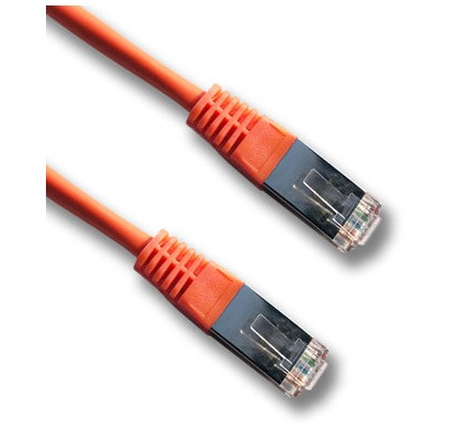 DATACOM Patch cord FTP CAT5E 0,5m oranžový