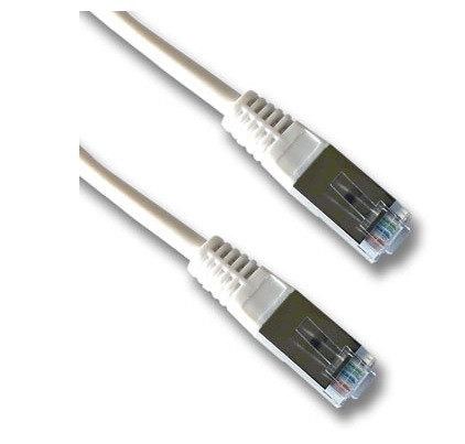 DATACOM Patch cord FTP CAT5E 1m bílý