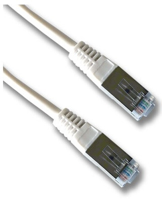 DATACOM Patch cord FTP CAT5E 3m bílý