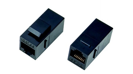 DATACOM Panelová spojka UTP CAT5E  2xRJ45 (8p8c) přímá