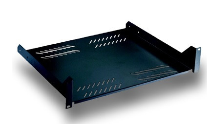 DATACOM 19" Police s perforací 2U 400mm