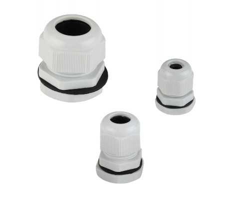 DATACOM Kabelová průchodka  PG7 (3 - 6.5 mm) šedá