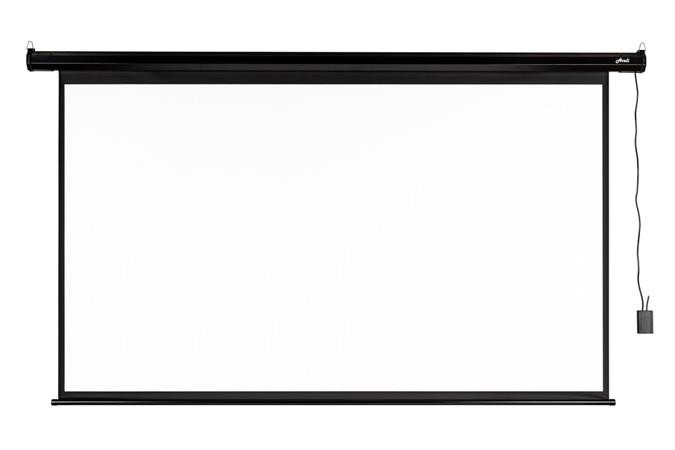 AVELI elektrické projekční plátno, 265x149 (16:9) 120", černý tubus