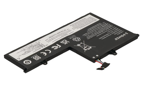 2-Power ( L19C3PF1 alternative ) 3článková Baterie do Laptopu 11,55V 4650mAh