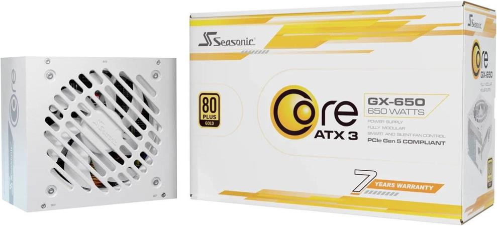 SEASONIC zdroj 650W Core GX-650, ATX, 80+ Gold