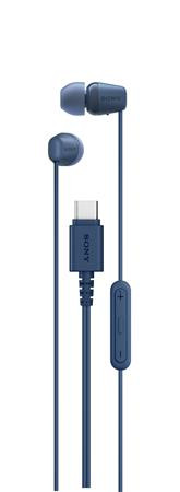 Sony IER-EX15C - Sluchátka do uší - modrá, USB-C