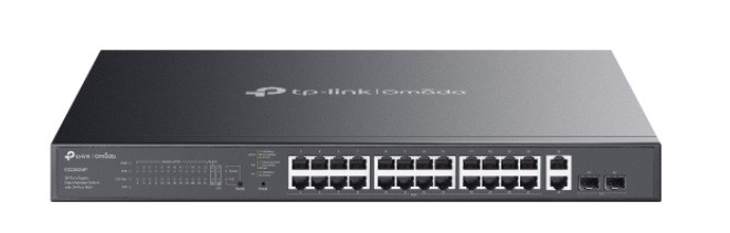 TP-Link ES228GMP Omada 28-Port Gigabit Easy Managed Switch s 24-Porty PoE+
