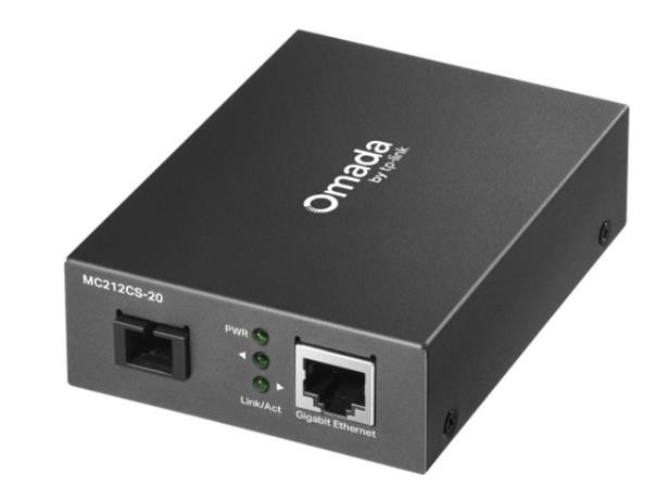 TP-Link MC212CS-20 Omada Gigabitový WDM média konvertor