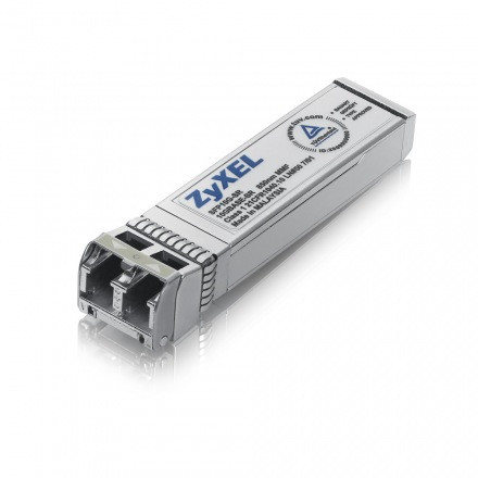 Zyxel SFP10G-SR, 10G SFP+ modul, Wavelength 850nm, Short range (300m), Double LC connector  - balení 10ks
