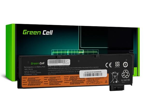 Green Cell LE169 Baterie pro Lenovo ThinkPad T470 T480 T570 T580 T25 A475 A485 P51S P52S
