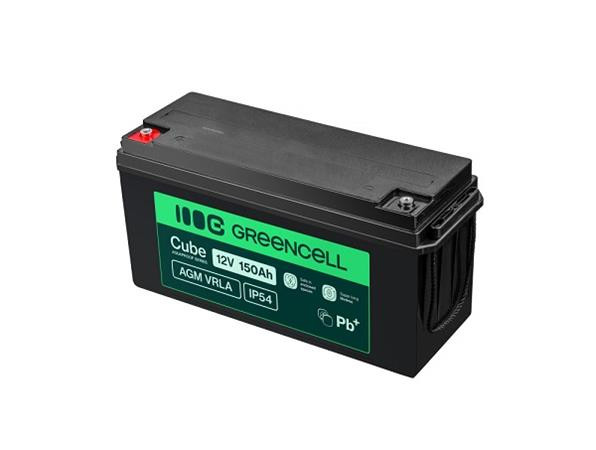 Green Cell AGM VRLA IP54 12V 150Ah baterie pro karavany, fotovoltaiku, solární panely a lodě