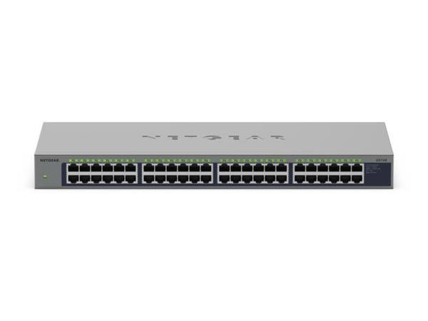 Netgear 48PT GIGABIT UNMANAGEABLE RACKMOUNT SWITCH