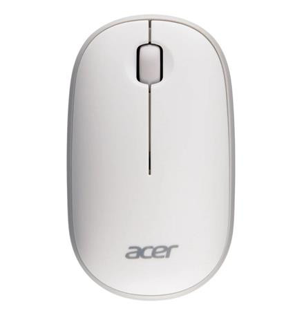 Acer  Wireless Bubble Mouse White - RF2.4G, 1600 dpi, 102x60x32 mm, 60g bez AA baterie, retail pack