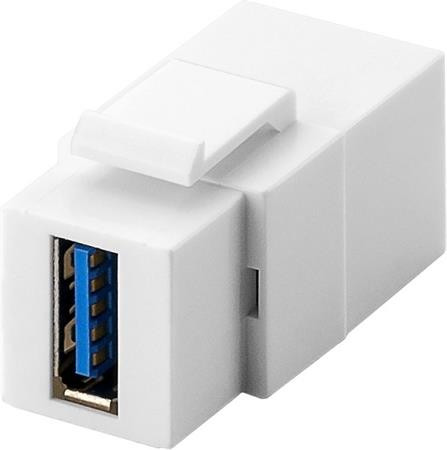 PremiumCord Keystone Modul 2x USB3.0 female, šířka 18,3 mm