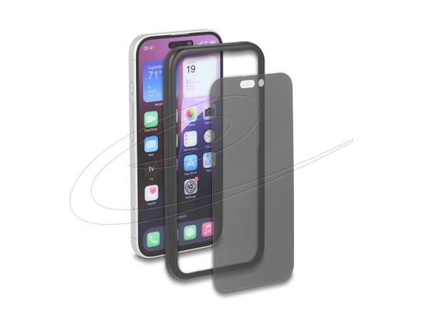 Delock Sklo na ochranu obrazovky a soukromí na iPhone 16/tvrzené sklo proti špehování