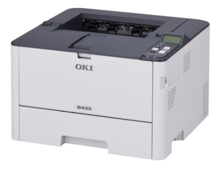 OKI B433dn A4, čb, 1200x1200, 40 ppm, USB 2.0, LAN, PCL 6, duplex