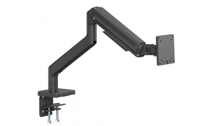 Digitus držák na jeden monitor, 49", 20 kg mechanická pružina, VESA: 75x75, 100x100, Černá