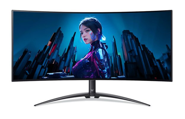 Acer LCD Predator X34X5bmiiphuzx Zakřivený 34" QD-OLED/3440x1440/0,01ms/250nits/DP/2HDMI/2xUSB/Repro/VESA/výšk. nastav.