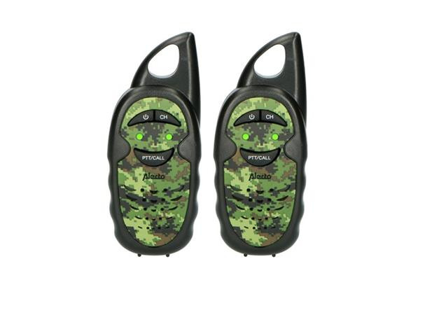 Nedis Alecto FR05CAMO - Sada dvou obousměrných vysílaček pro děti - dosah 3 km