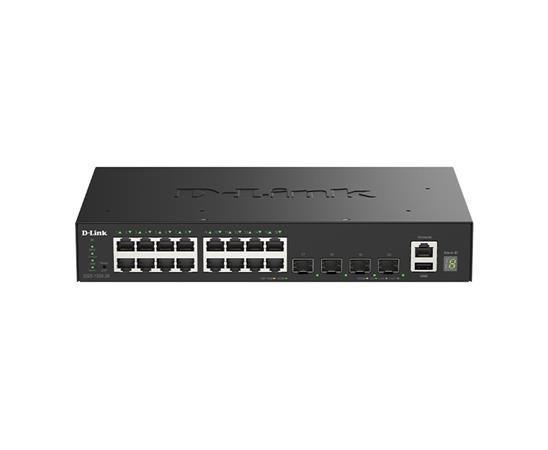 D-Link 16 Ports GE + 4 Ports 10G SFP+ Smart Managed Switch - DGS-1530-20/E
