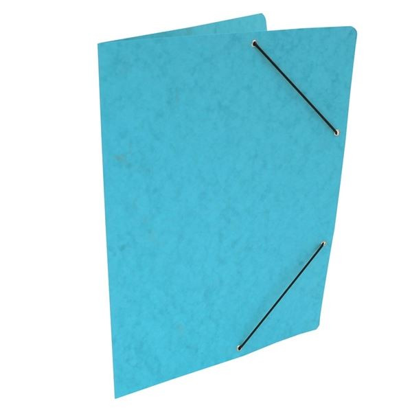 Prešpán.desky bez chl.HIT Office,A4,sv.modré,20 ks