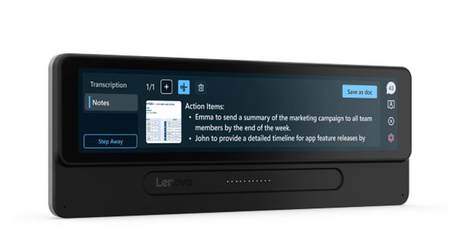 Lenovo MagicBay HUD for ThinkBook