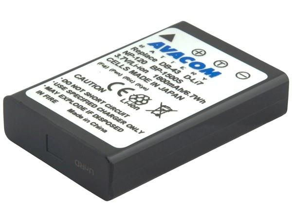 AVACOM Náhradní baterie Fujifilm NP-120 Li-Ion 3.7V 1800mAh 6.7Wh