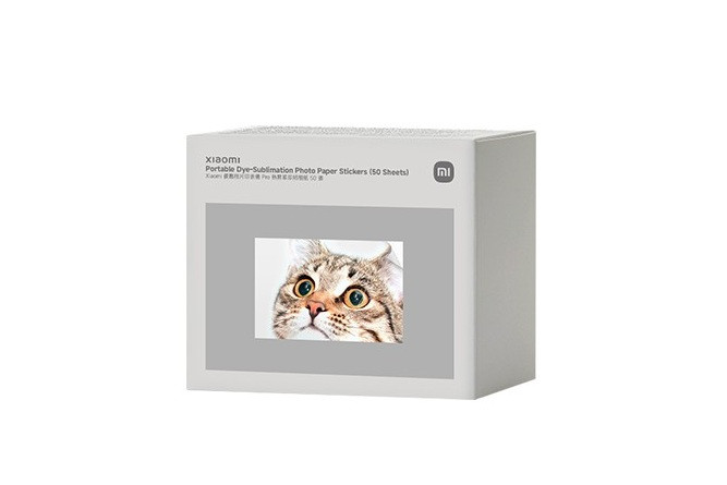 Xiaomi Portable Dye-Sublimation Photo Paper Stickers (50 Sheets)