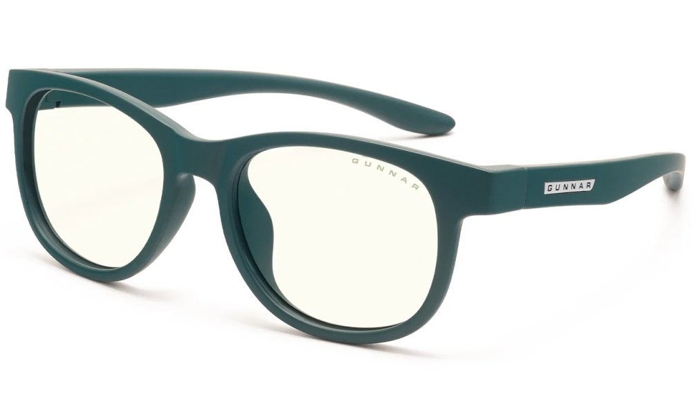 GUNNAR kancelářske/herní brýle  RUSH KIDS SMALL (4-8) TEAL čirá skla BLF 35 NATURAL focus